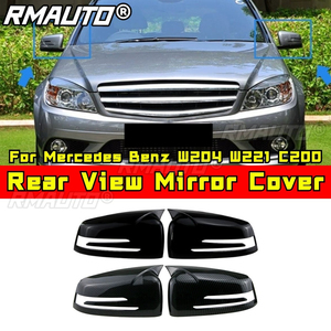 Cubiertas Protectoras para Retrovisores Laterales de Mercedes Benz W204 W221 C200, Accesorios para Carrocería - Product Image 2
