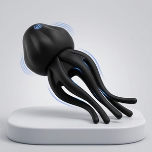 Godet de masturbation électrique étanche pour hommes, 10 vibrations, 8 tentacules, modèle avion - Product Image 1