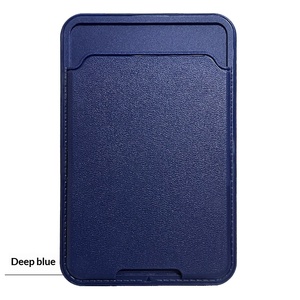New Leather Texture Phone Card Holder Multifunctional Universal Self <b>Adhesive</b> Back Sticker Wallet For Credit Card ID - Product Image 5