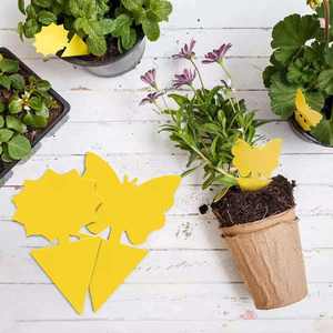 Selbststehende Klebefalle im Monstera-Design für Fluginsekten, Geeignet für Innen- und Außenbereich, Topfpflanzen und Garten - Product Image 5