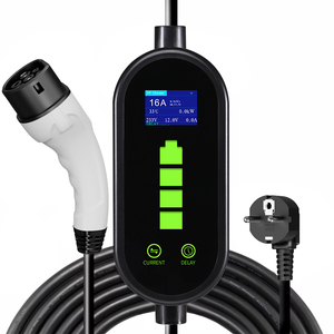 Nuevo Cargador Portátil <span class=keywords><strong>para</strong></span> Vehículos Eléctricos de 32A, Tipo 1, Estación de Carga <span class=keywords><strong>para</strong></span> Autos <span class=keywords><strong>Híbridos</strong></span> <span class=keywords><strong>Enchufables</strong></span>, Potencia de Salida de 3.5KW, Retrofit/Actualización KED - Product Image 5