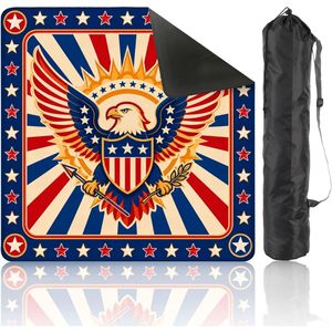 Tapis de jeu multi-usages antidérapant et silencieux, pour Mahjong, Poker, Domino, avec sac de rangement, idéal pour les divertissements familiaux - Product Image 2