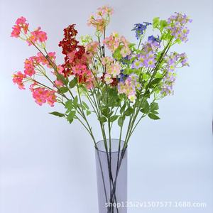 Fleurs artificielles Dolly, lys en soie, décoration de mariage, décoration intérieure, mode moderne - Product Image 5
