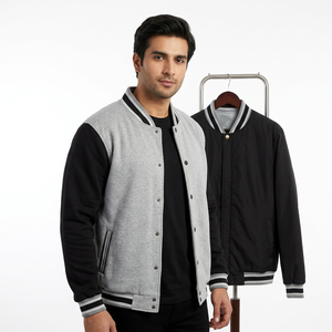 Brand New Custom Dernière conception Hommes Femmes Veste en cuir véritable Letterman CollegeBaseballjacket pour hommes - Product Image 1