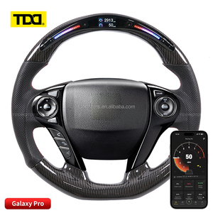 Volante Deportivo de Fibra de Carbono con LED TDD para Honda Accord 2008 2009 2010 2011 2012, Volante Deportivo Personalizado Original - Product Image 1