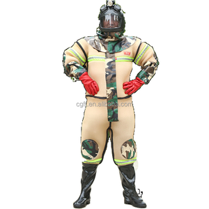 Traje Antiesquillos con Ventilador, Traje Antiesquillos Reforzado Transpirable con Disipación de Calor y Casco Integrado, Conjunto Completo de Traje Antiesquillos - Product Image 3