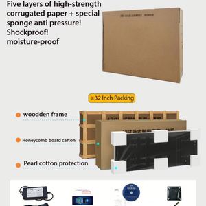 55inch 2.5mm Text Compatible LCD Touch Screen Patchwork <b>Wall</b> <b>Display</b> for Indoor Conference Shopping Mall Retail Store Elevator - Product Image 6