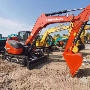 Excavadora Usada de 8 Toneladas, Mini Kubota KX183 KX183-3, Maquinaria Hidráulica de Construcción, Precio Económico con Instalación Gratuita - Product Image 2