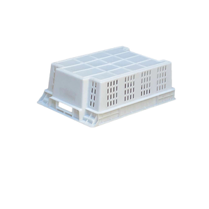 Balık için 600*400*205mm saklama kutusu kutu plastik mavi lojistik istiflenebilir sandık - Product Image 3