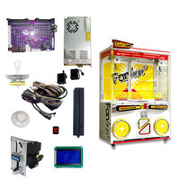 Promotion : Machine de grue géante de type Streetfront, jeu d'arcade commercial, éclairage LED, système sonore, à monnayeur, version anglaise, haute rentabilité