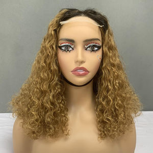 Peluca de cabello humano SDD Luxury Curly de 14 pulgadas con cierre de encaje 4x4, cabello con cutículas alineadas, para mujeres negras. - Product Image 3