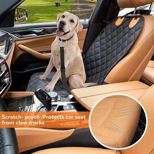 Housse de siège avant pour <span class=keywords><strong>chien</strong></span> 100% imperméable pour voitures, durable, rembourrée, protège-siège de <span class=keywords><strong>voiture</strong></span> pour animaux de compagnie, motif uni, <span class=keywords><strong>en</strong></span> tissu Oxford - Product Image 4