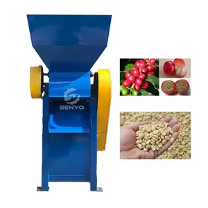 Popüler taze kahve çekirdeği cilt kaldırma makinesi küçük kahve çekirdeği soyma kağıt hamuru makinesi