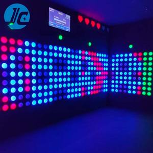 Kustom Interaktif LED Push peralatan permainan Playactivate interaktif PC bahan permainan ruang untuk bandara taman trampolin taman - Product Image 2