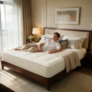 Wholesale Luxury Gel <b>Memory</b> <b>Foam</b> <b>Mattress</b> Queen King Size Medium Firm Breathable Cooling Comfort Bed Home Hotel - Product Image 1