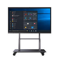 Pizarra Interactiva Inteligente para Aula con Pantalla LCD Antideslumbrante de 65, 75 y 85 Pulgadas, Sistema Operativo Dual Android Windows, Cámara Integrada de 48MP para Educación