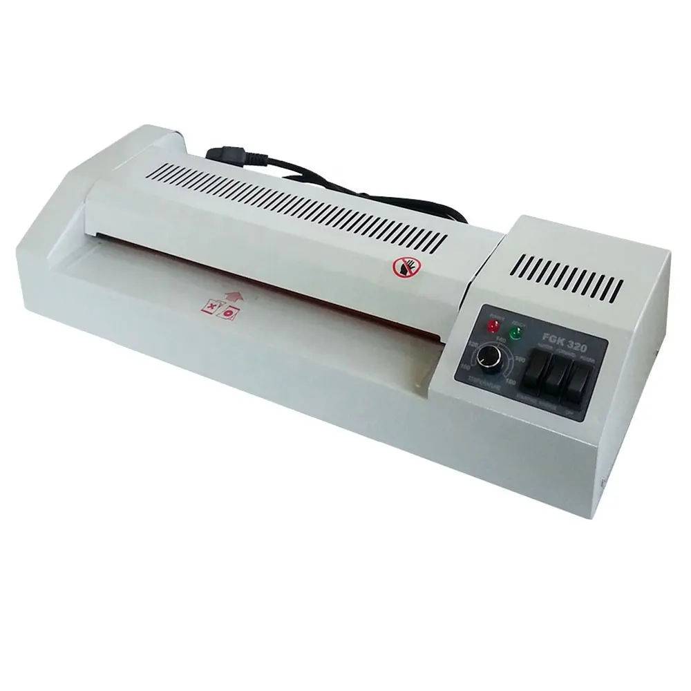 Máquina termoplástica elétrica do malote do FGK-220 A4 Laminadores alta qualidade equipamento do escritório
