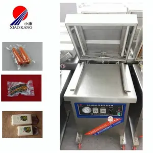 Household Machine Beef Or Pork Packaging Factory Price Xiaokang DZ-400/2L Single Chamber Vacuum Packaging Machine