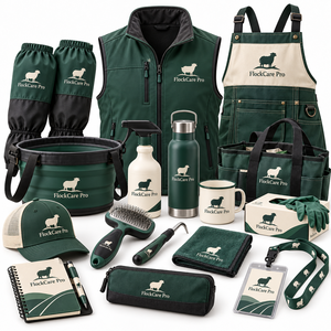 Taza de cerámica personalizada, Calendario de escritorio, Carpeta de presentación, Bolsa de compras de tela no tejida, Peluche de vaca, Gorra de camionero, Regalos promocionales de granja ganadera - Product Image 1