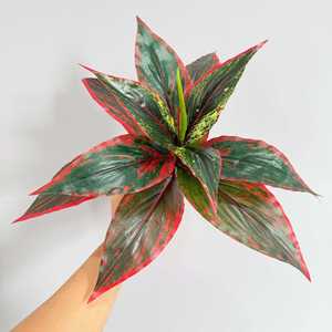 Planta Artificial de Hojas Brasileñas Meng Jie de 30cm-100cm, Decoración de Interiores, Planta en Maceta - Product Image 1