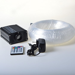 เครื่องกำเนิดแสงไฟออปติก LED ควบคุมเสียงเพลงได้60W ตัวเครื่องทำอลูมิเนียมสระว่ายน้ำดาวใช้ - Product Image 6