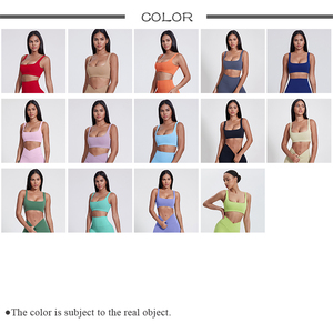 Venka Factory Customized Athletic Wear Women New <strong>Model</strong> Breathable Square Neckline Sports <strong>Bra</strong> U-Shaped Back Girls Yoga <strong>Bra</strong> - Product Image 3