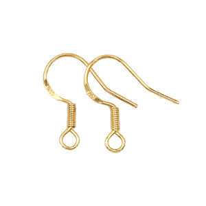Ganchos y Accesorios para Pendientes de Plata de Ley S925, Chapado en Oro de 18k, Conservación del Color, Pendientes Hechos a Mano, Material para Pendientes - Product Image 4