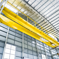 Grue à double poutre certifiée CE, capacité lourde 50 tonnes, hauteur de levage 20 m, avec commande PLC