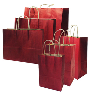 <span class=keywords><strong>Sac</strong></span> en papier <span class=keywords><strong>kraft</strong></span> avec logo personnalisé, fourre-tout de bonne qualité avec poignée, sacs personnalisés - Product Image 3