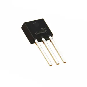 Lorida U6N60 6A 600V TO-251 Mj15023 Transistor Mosfet D1047 Amplificador B817 D209l Transistor bipolar de puerta aislada U6N60