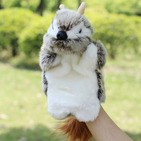 Marionnettes en peluche d'écureuil personnalisées de haute qualité, ensembles de jouets en peluche, jouets en peluche apaisants pour bébés, animaux en peluche pour enfants, Halloween