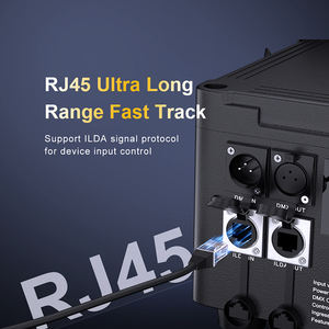 SHEHDS 12W Lumière laser RGB étanche Ilda <span class=keywords><strong>Machine</strong></span> de spectacle d'éclairage extérieur Animation IP65 Lumière laser de scène Lazer - Product Image 3