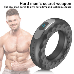<span class=keywords><strong>Anneau</strong></span> <span class=keywords><strong>vibrant</strong></span> pour pénis à télécommande sans fil, pour hommes, retardateur d'éjaculation, pour couples, pour une endurance plus longue, jouet sexuel pour adultes. - Product Image 3