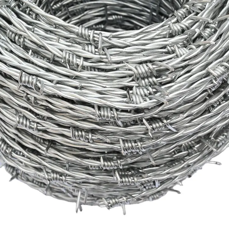 High strength durable 50kg low price meter barbed wire in egypt