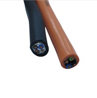 Hochflexibles TRVV TRVVP 450V Mehradriges Verzinntes Kupfer Geflochtenes PVC-Mantel Roboter-Servo-Stromkabel für Industrieautomation