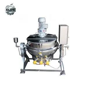 Natural Gas Heating Jacketed Kettle Jacketed Cooking Kettle