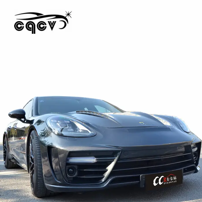 Top Body Kit Voor Porsche Nieuwe Panamera 971 Voorbumper Achter Auto Bumpers Spoiler