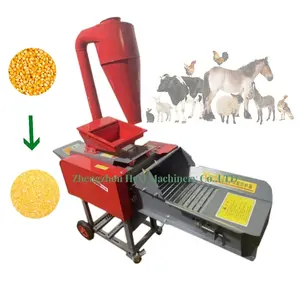 Hexi cow grass cutting kneading mini goats chaff cutter rabbit feed blades grinder machine grass crop cutter for sale