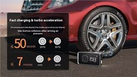 Nouveau gonfleur de pneu de voiture et de vélo Portable intelligent électrique ABS sans fil boîte numérique emballée