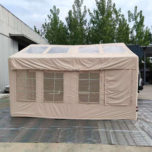 Tente de <span class=keywords><strong>camping</strong></span> gonflable <span class=keywords><strong>pour</strong></span> hayon de SUV, imperméable, quatre saisons, familiale, portable, légère, ouverture rapide, en Oxford - Product Image 1