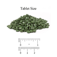 Comprimés de spiruline crue Supplément de spiruline biologique OEM d'usine