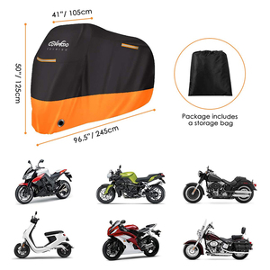 <span class=keywords><strong>Copertura</strong></span> per <span class=keywords><strong>moto</strong></span> 210D con protezione per tutte le stagioni esterna impermeabile Logo XL - Product Image 6