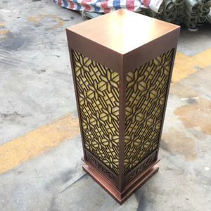 Lámparas de Poste de Acero Inoxidable, Iluminación Decorativa LED para Exteriores, Impermeables, Base E27, Garantía de 5 Años - Product Image 2