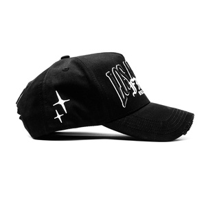 หมวกแก๊ป Gorras G5 Barbas แบบปรับได้ ปักโลโก้ตามสั่ง หมวกเบสบอลทรงเข้ารูป ติดกระดุมเดี่ยว ผลิตจากโพลีเอสเตอร์ - Product Image 4