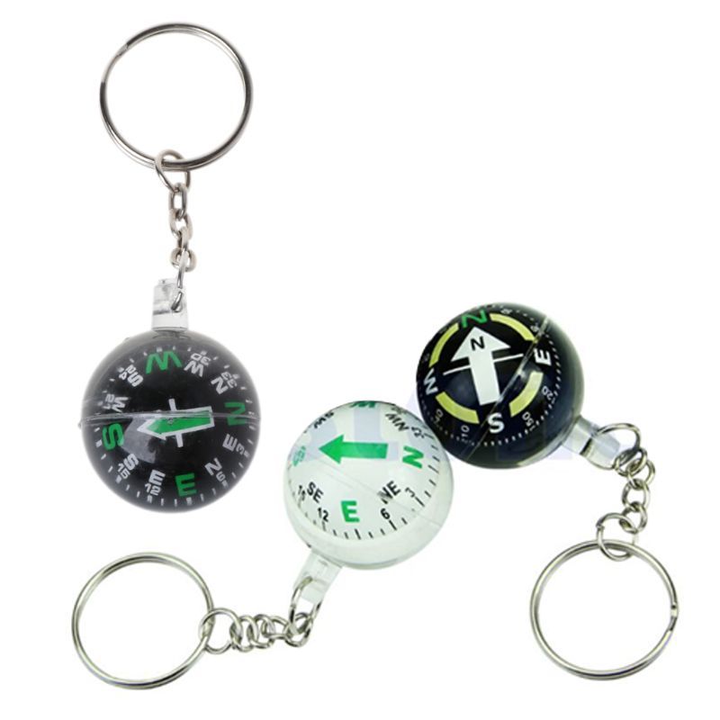 Iplusmile Boussole Sphérique Mini Pour Tableau De Bord – Noir, Plastique Robuste – 2 Cm – Pour Voiture, Randonnée, Camping, Bateau – Indication Précise