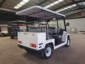 2024 nouvelle conception usine personnalisation chariot de golf électrique batterie au lithium 6 personnes 4 + 2 sièges chariot de golf hors route - Product Image 5