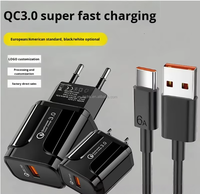 Cargador de Teléfono Móvil BJC PD32 con Enchufe Estadounidense y Europeo, 120W, Carga Rápida a Prueba de Fuego, QC3.0, 5V/2A, Puerto USB Único