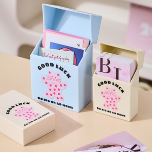 Multipurpose Flip <b>Lid</b> <b>Container</b> <b>Plastic</b> Storage Box for Crafts Office Jewelry Beads Cosmetic Storage Solution - Product Image 5