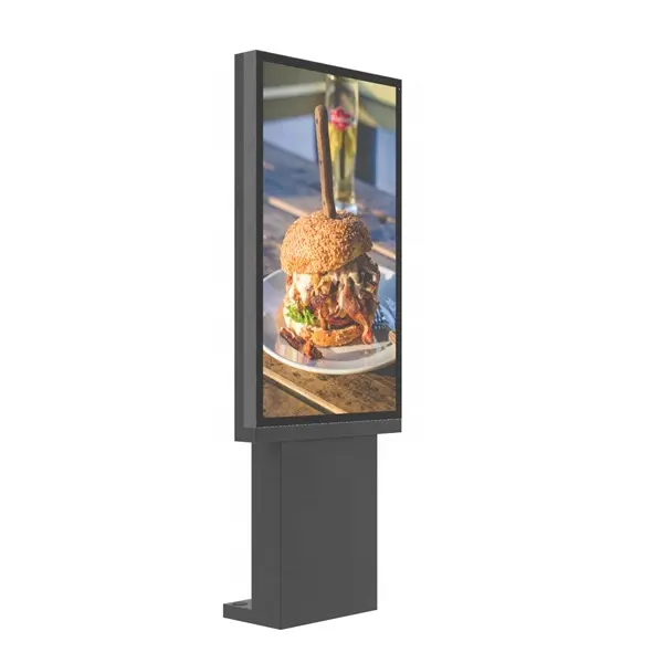 Sıcak satış yüksek parlaklık 3000 nits sürücü sistemi aracılığıyla sürücü restoran dijital menü panosu