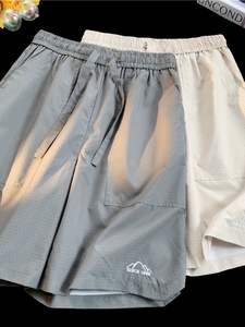 Wholesale Men's Casual Double-Lined Mesh Sport <b>Shorts</b> Fashionable Printed Graphic Breathable Quick Dry Mid-Woven <b>Jogger</b> Heavy - Product Image 2